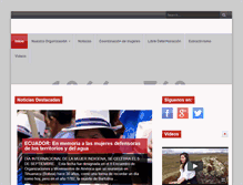 Tablet Screenshot of coordinadoracaoi.org